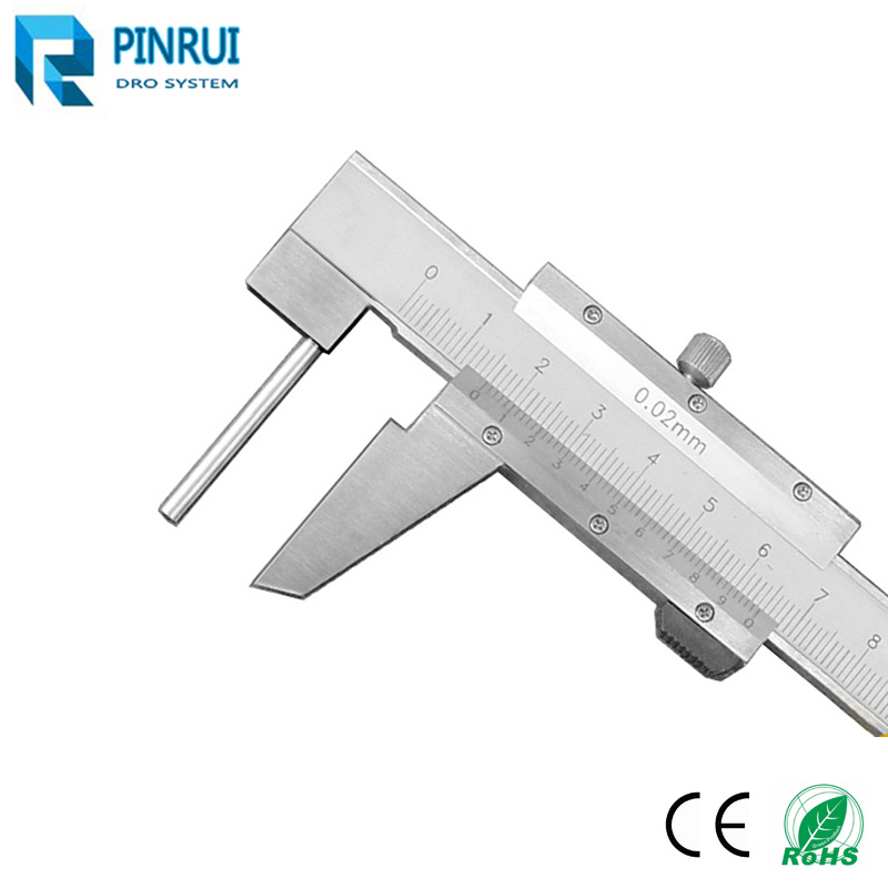 tube thickness vernier caliper gauge instrument for measuring test from guilin