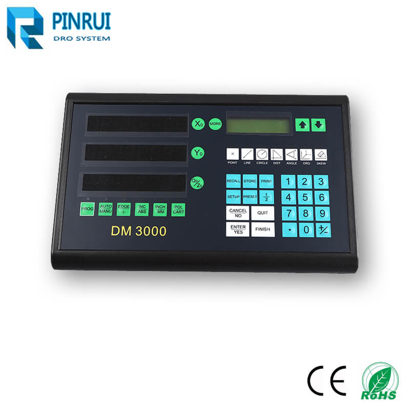 Digital Readout Kit Firm Convenient Portable Digital Readout Linear Scale for Industry Lathes Lathes Metalworking Machines General Purpose 