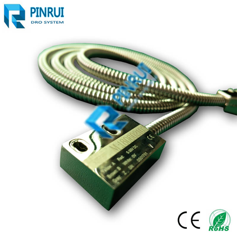 magnetic linear scale reader head for milling machines