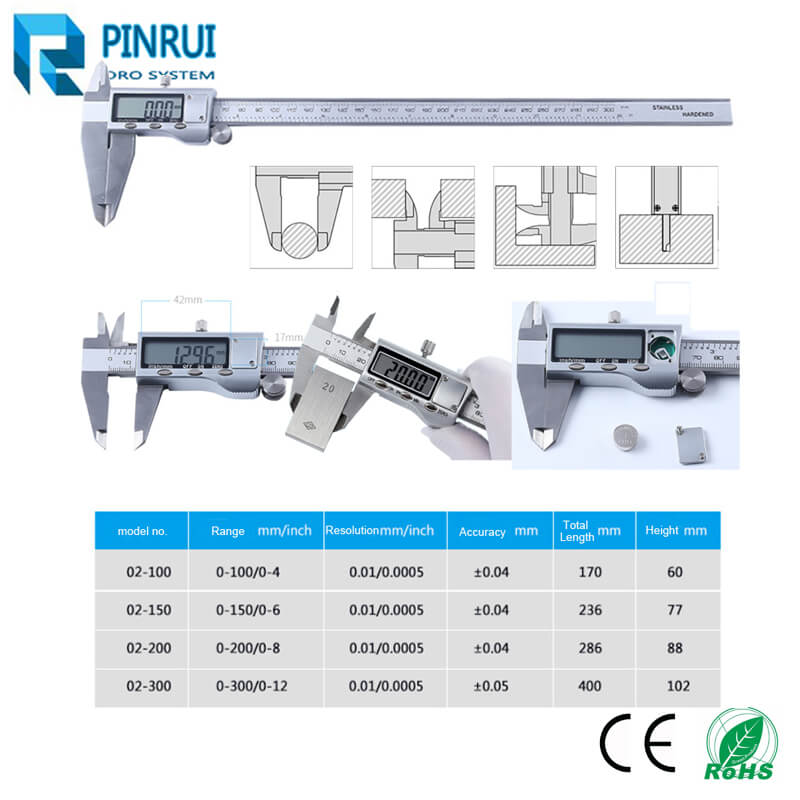 full metal digital calipers precision gauge for measuring at home industrial