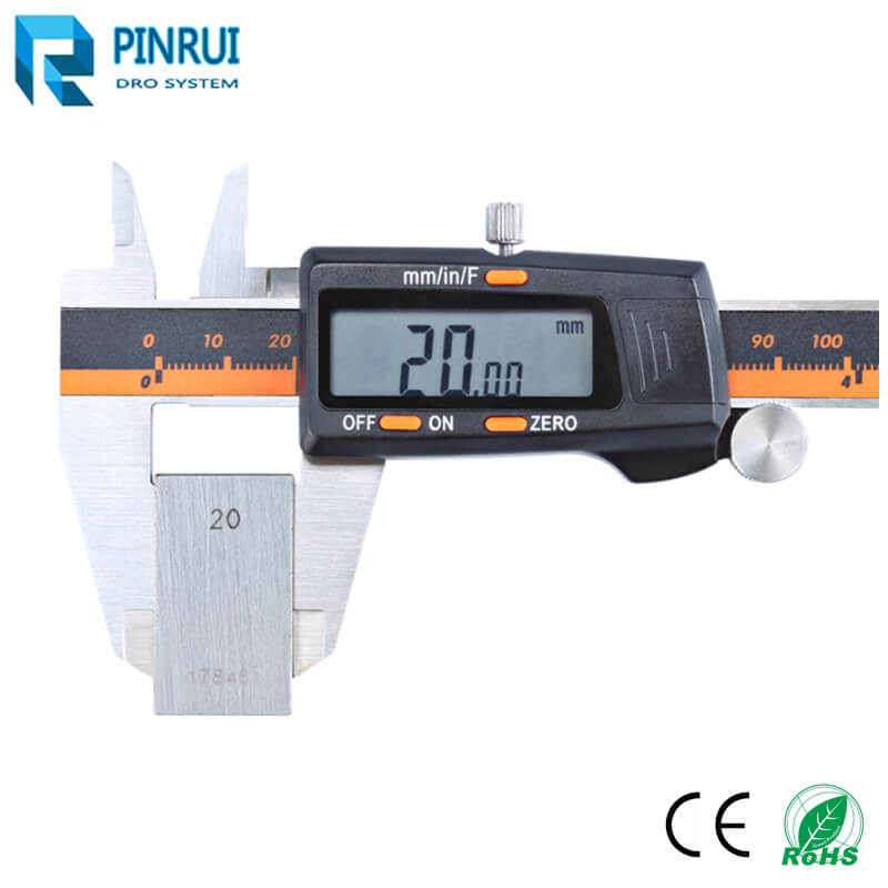 metal LCD digital calipers for measuring inspection