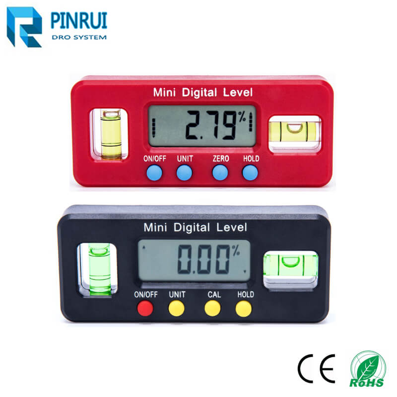 4x90 degree Digital Inclinometer precision digital bevel angle protractor Bevel Box with magnet base