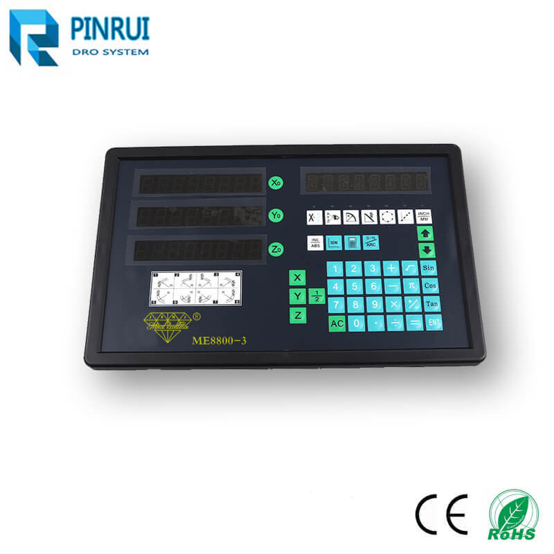 digital readout for milling machines