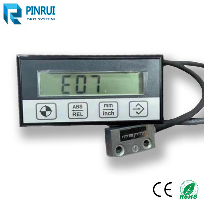 magnetic linear position display with sensor