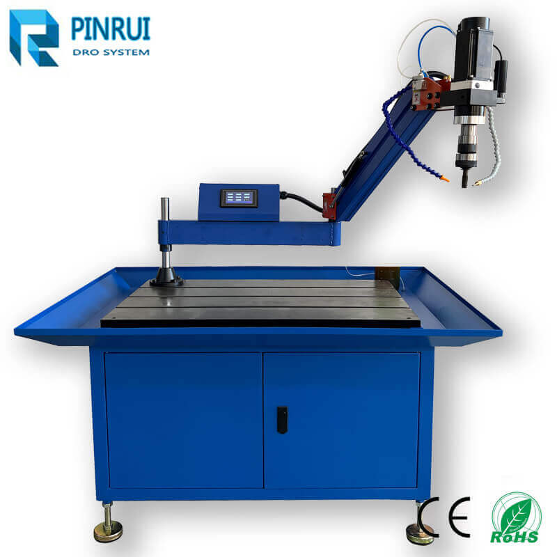 servo electric tapping machines ZH F201 oil air blowing